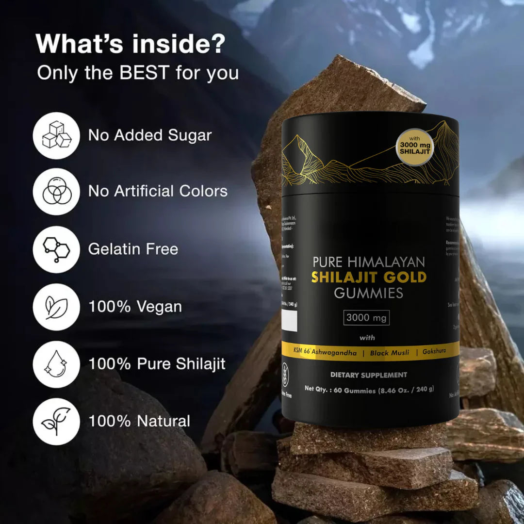Elaris™ - Pure Himalayan Shilajit Gold Gummies