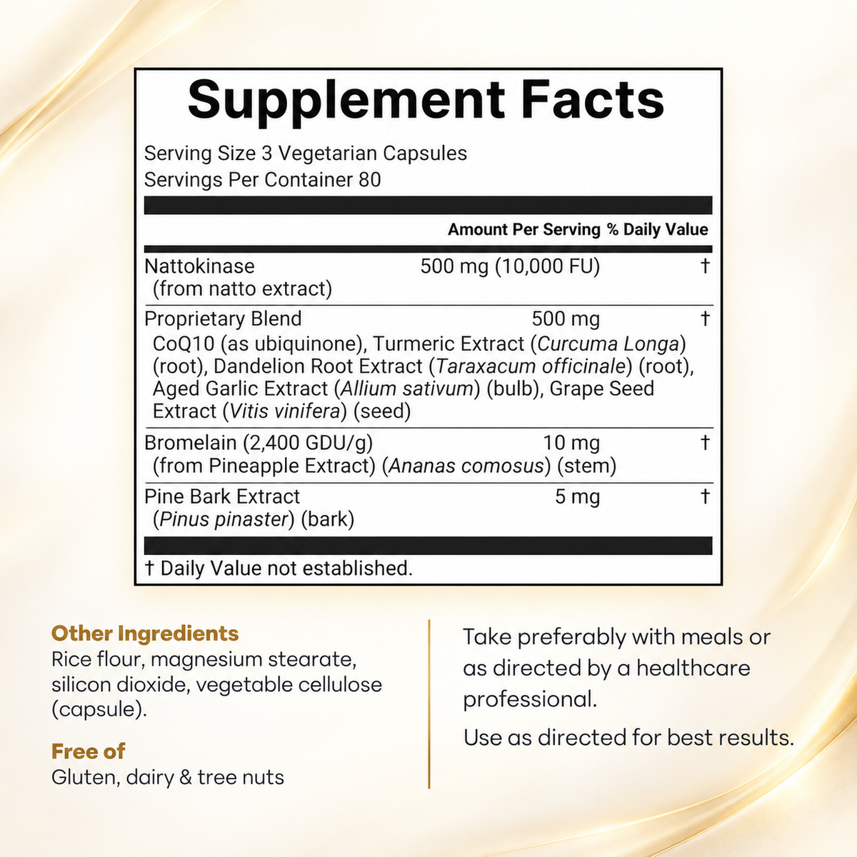 Elaris™ NATTOKINASE COMPLEX