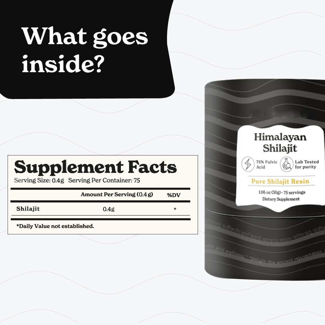Elaris™ - Pure Himalayan Shilajit Resin