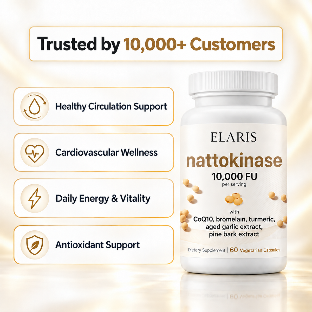 Elaris™ NATTOKINASE COMPLEX